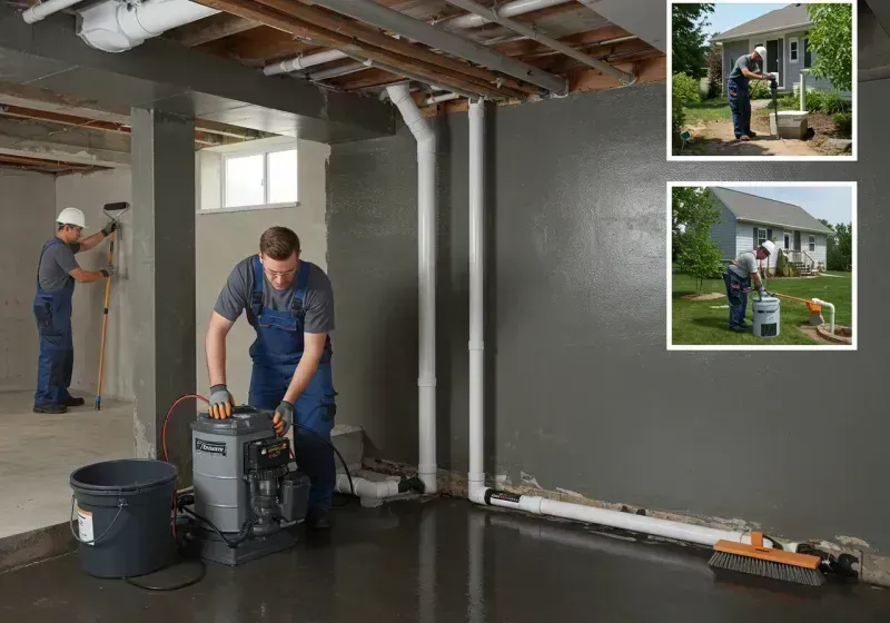 Basement Waterproofing and Flood Prevention process in San Benito, TX